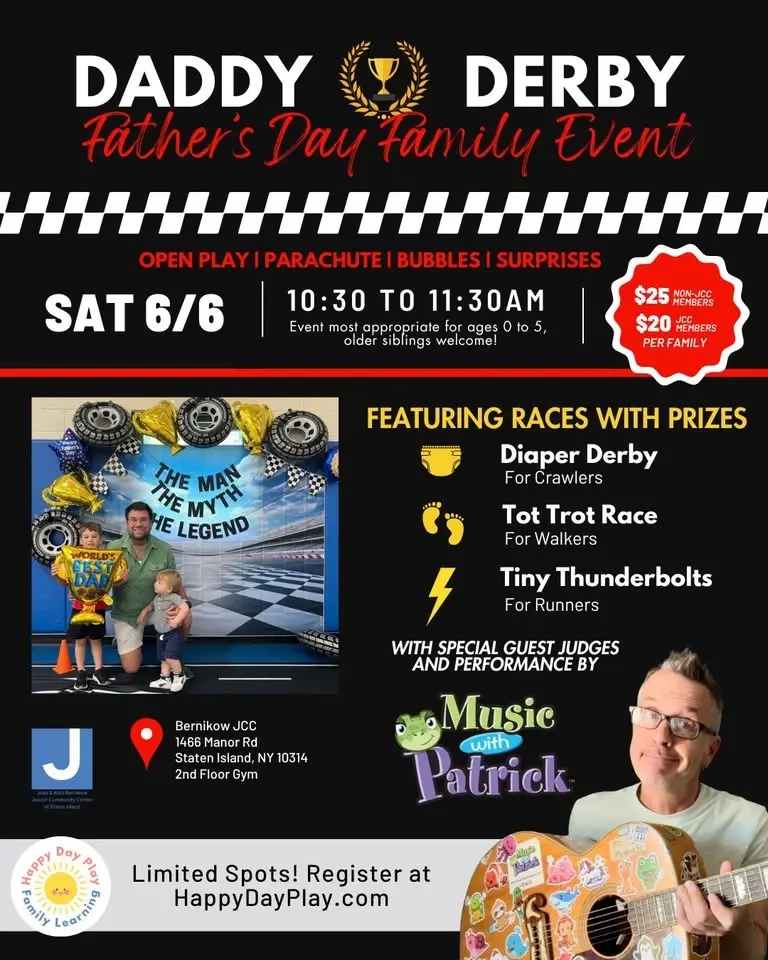 Daddy Derby: Father's Day Family Event feat. Music With Patrick