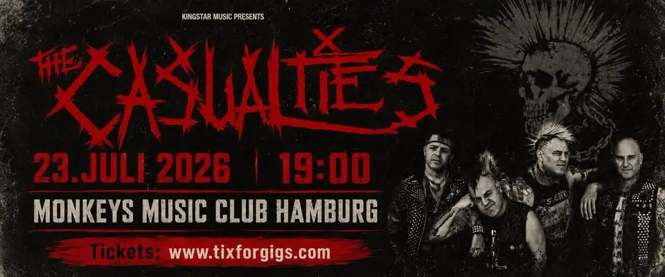 The Casualties live in Hamburg 