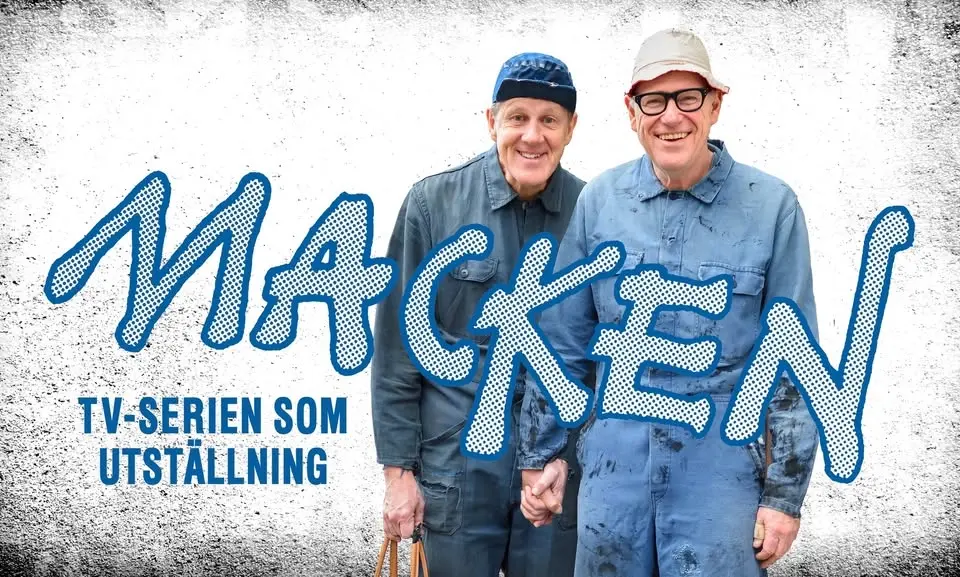 Macken-Tv serien som utställning