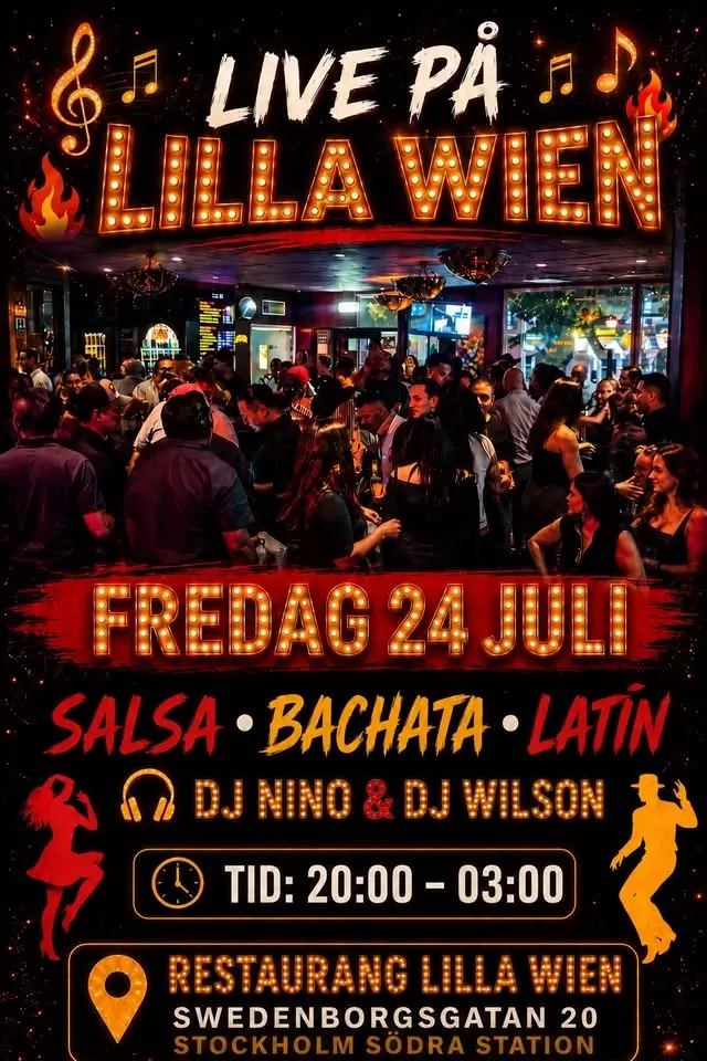 🎶🔥🎼 LIVE PÅ LILLA WIEN 🎼🔥🎶