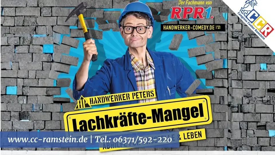 Handwerker Peters -  "Lachkräfte-Mangel"