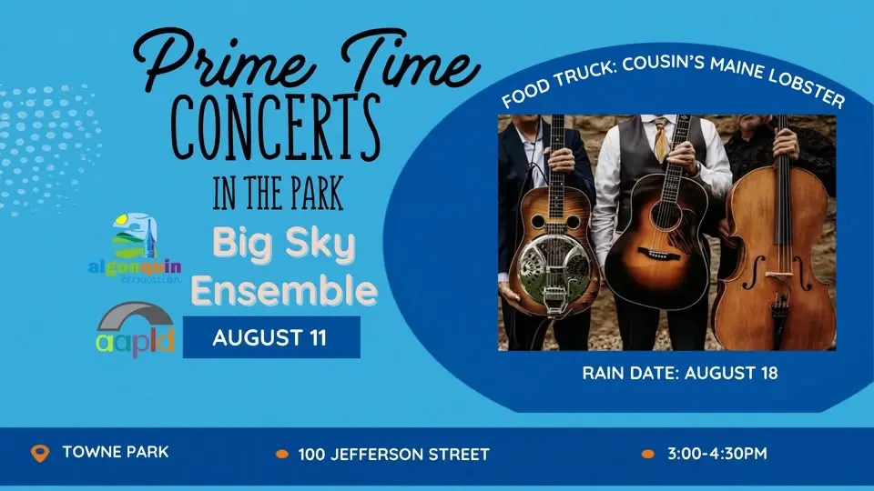 Algonquin Prime Time Concert: Big Sky Ensemble