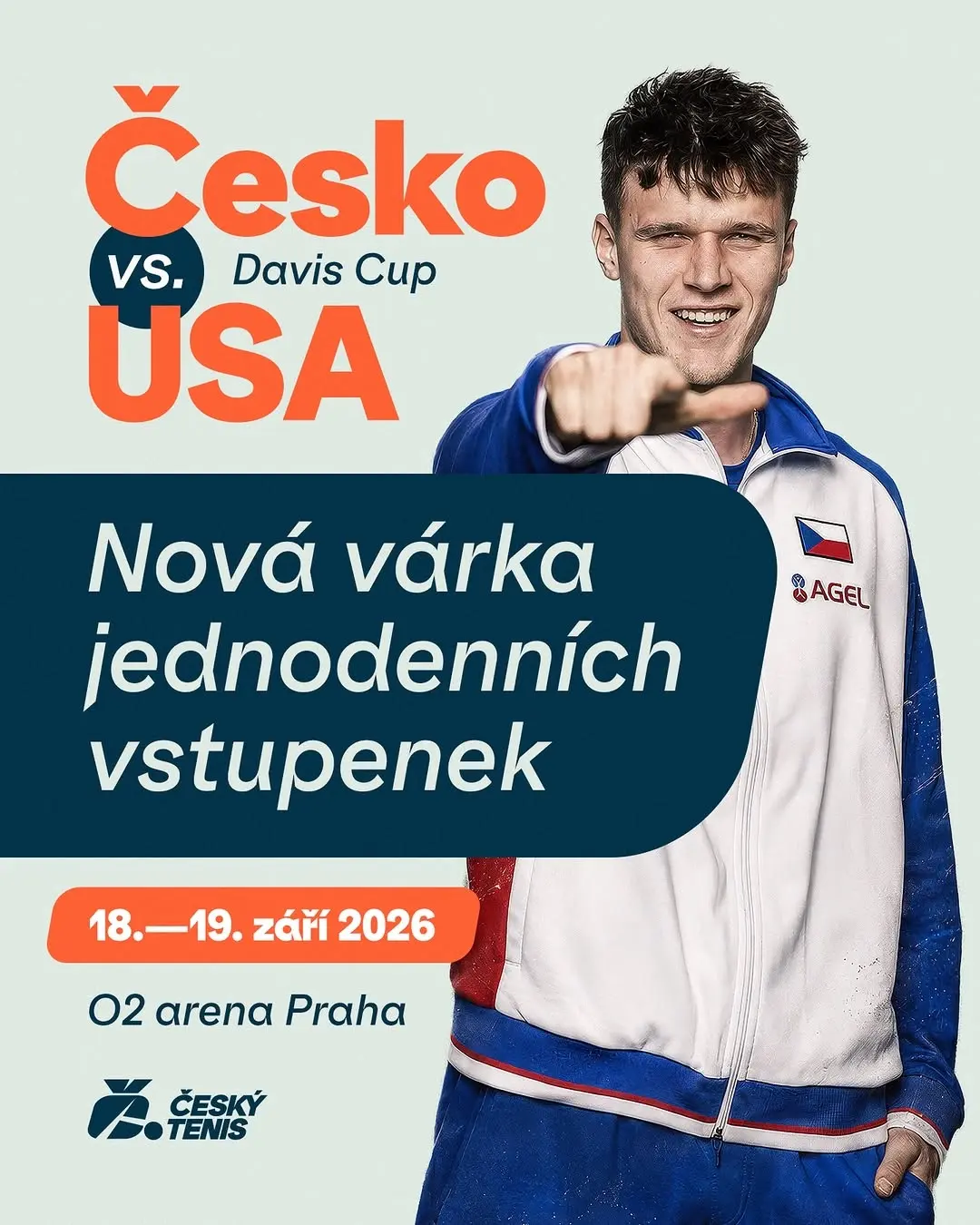 Davis Cup: Česko vs. USA