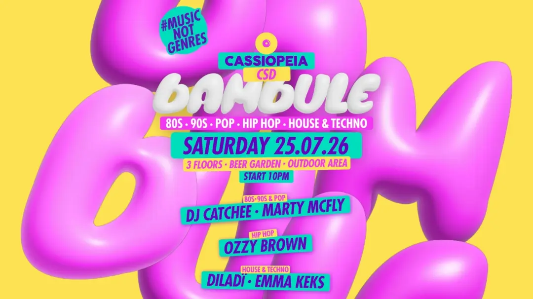 CSD Bambule (House & Techno, 80s, 90s, Pop, Hip Hop)