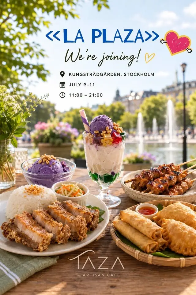 TAZA på La Plaza! 🇵🇭