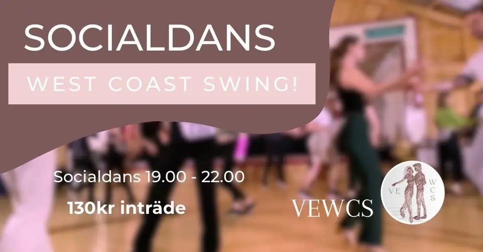 Socialdans - 5/9 - West Coast Swing - Uppsala 