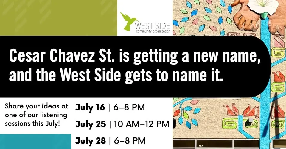Street Renaming Community Input Sessions