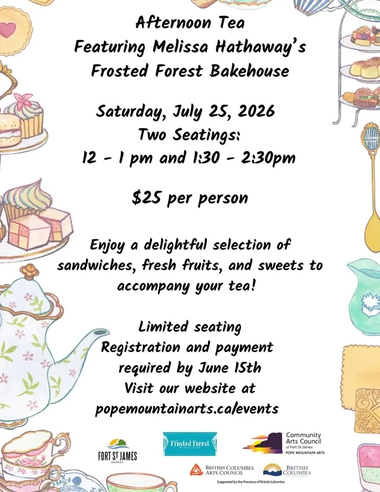 Afternoon Tea - Featuring the Frosted Forest Bakehouse