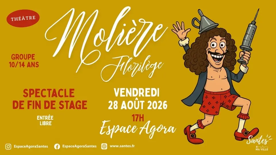 Spectacle de fin de stage théâtre • groupe 10-14 ans