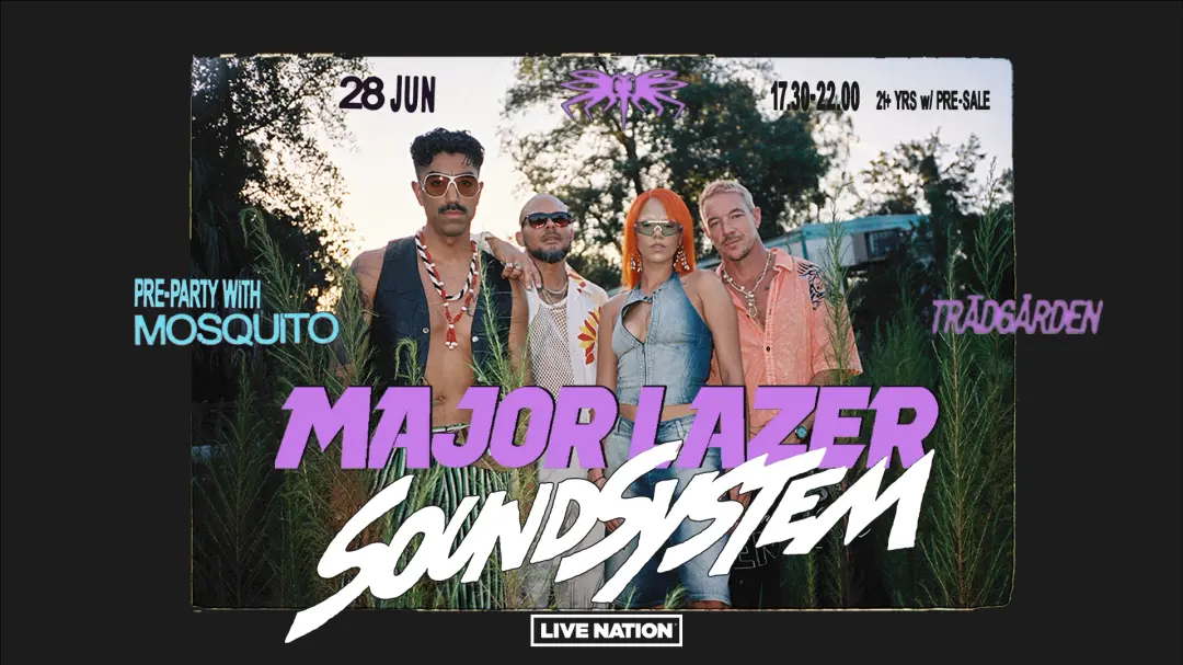 MAJOR LAZER + PRE-PARTY WITH MOSQUITO