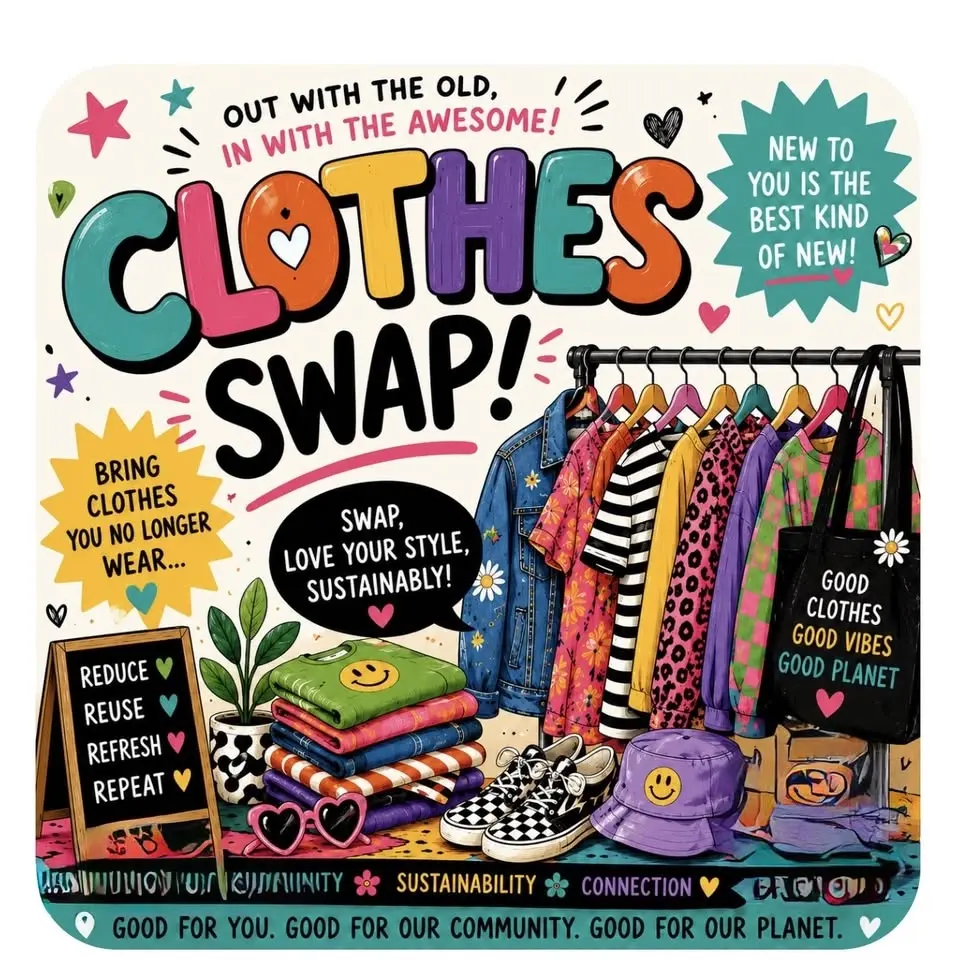 SUMMER CLOTHES SWAP!