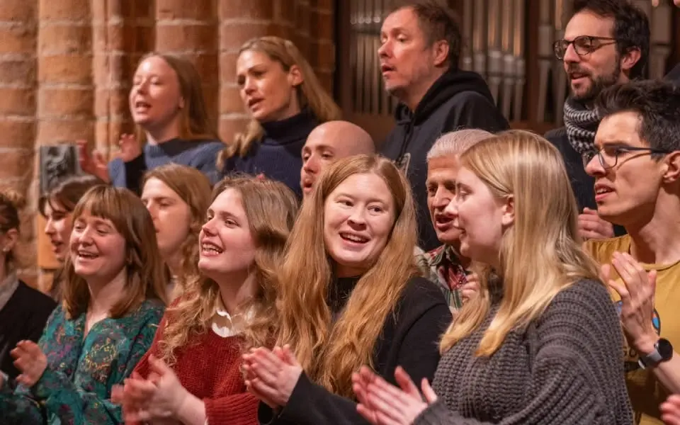 Körgudstjänst i Forumkyrkan