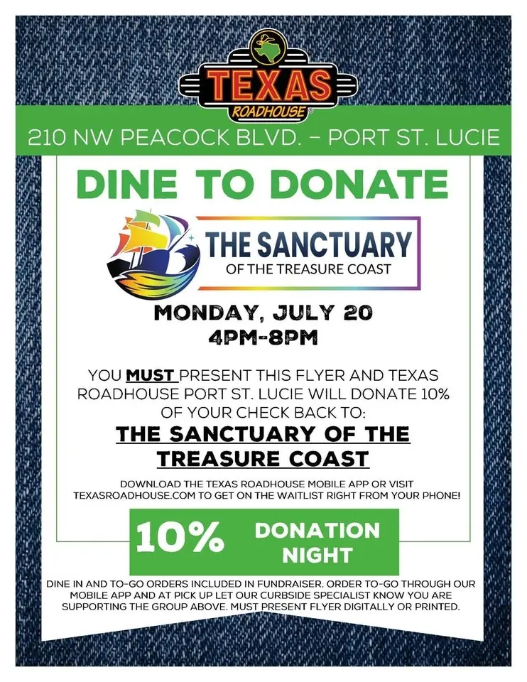 Dine to Donate - TEXAS ROADHOUSE