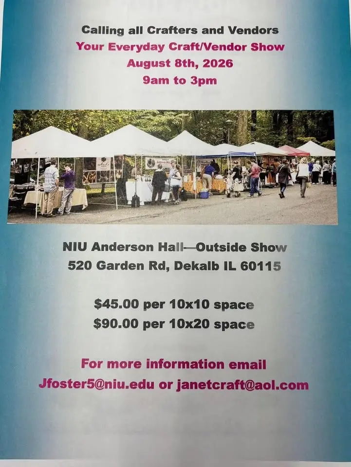  Your everyday craft/vender show 