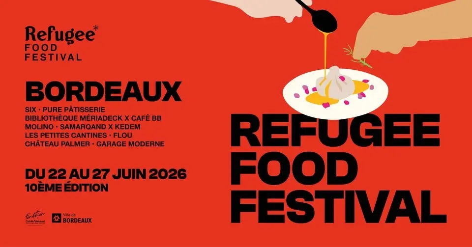 Refugee Food Festival Bordeaux 2026 💛