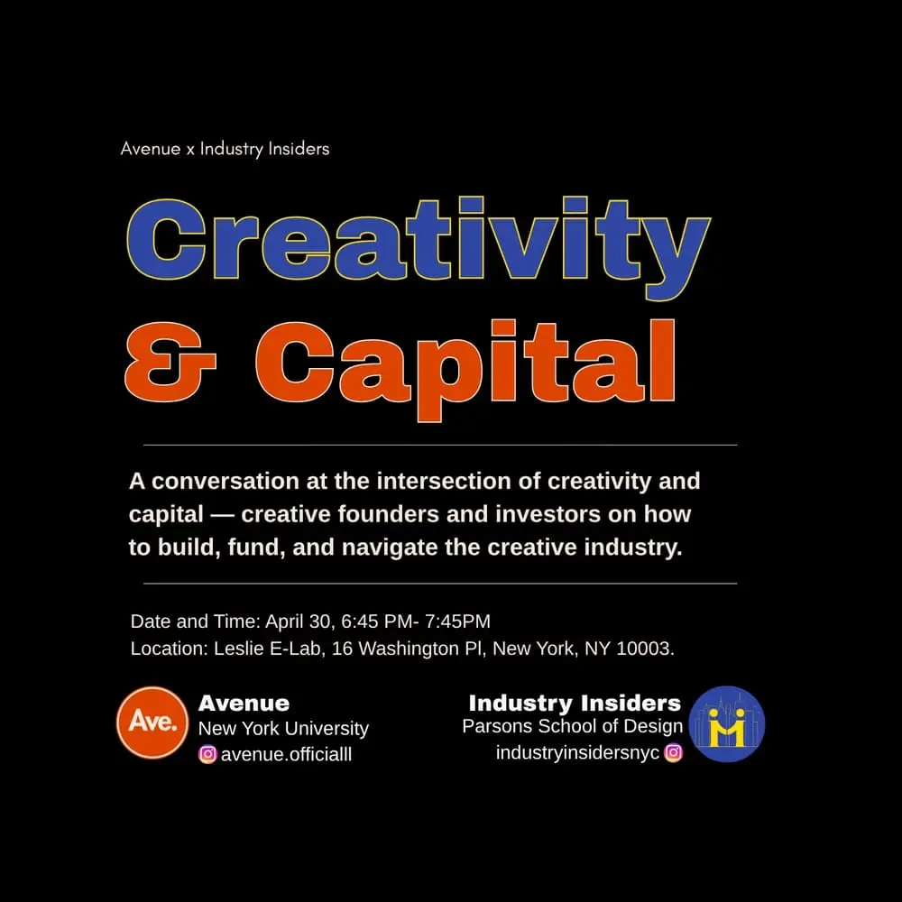 Avenue x Industry Insiders: Creativity & Capital