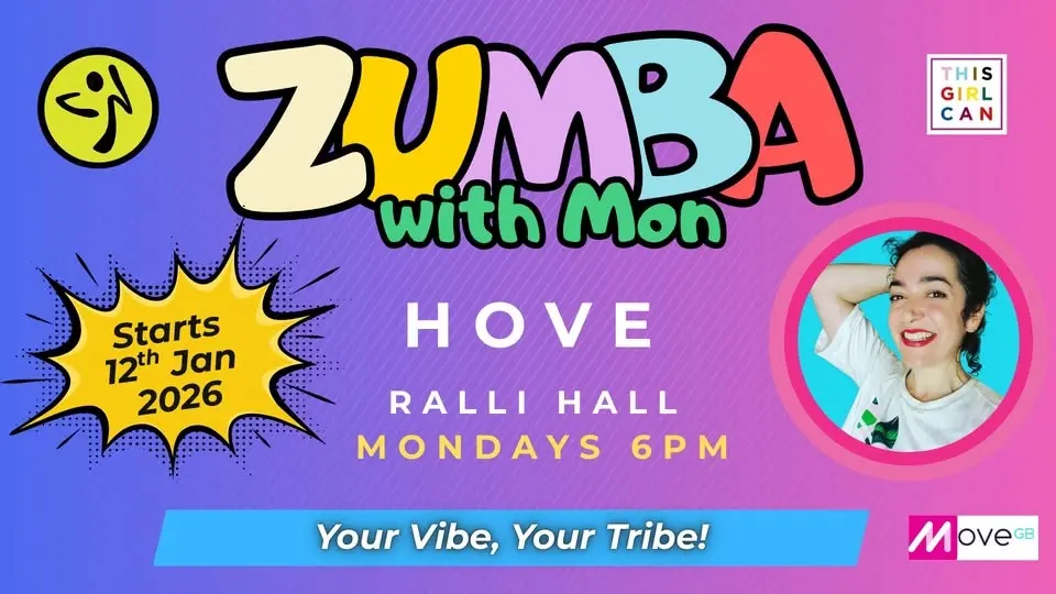 Zumba with Mon @ Ralli Hall, Hove - Mondays 6pm