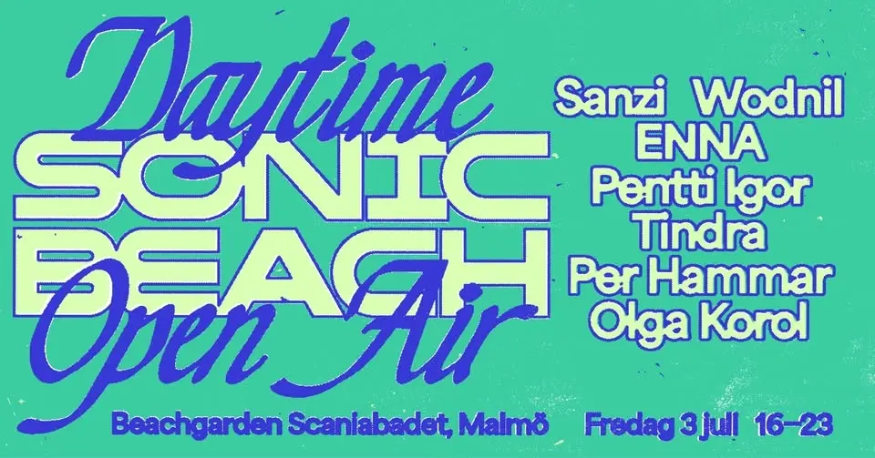 Sonic Beach — Daytime Open Air: Season Opening!