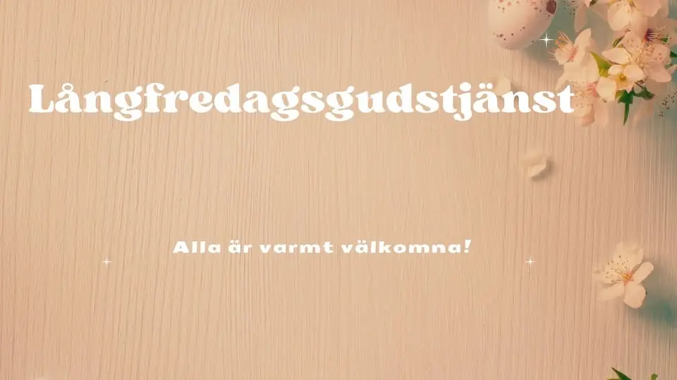 Långfredagsgustjänst