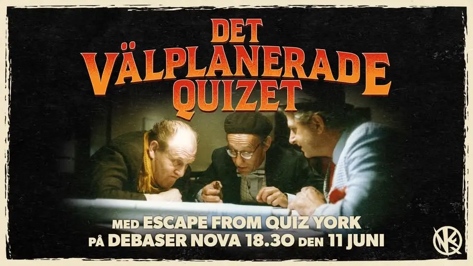 DET VÄLPLANERADE QUIZET