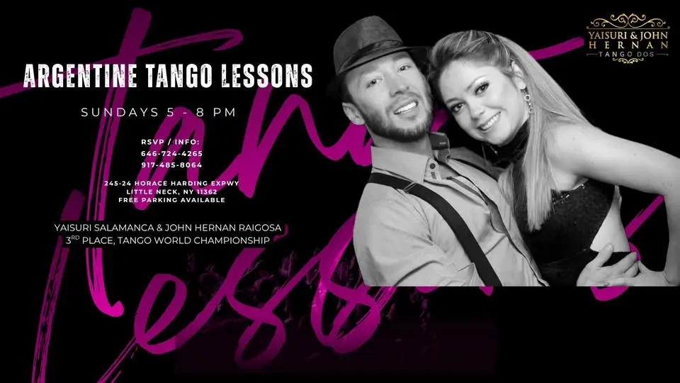 GROUP LESSONS: QUEENS LOCATION — Argentine Tango (Sundays 5–8 PM)