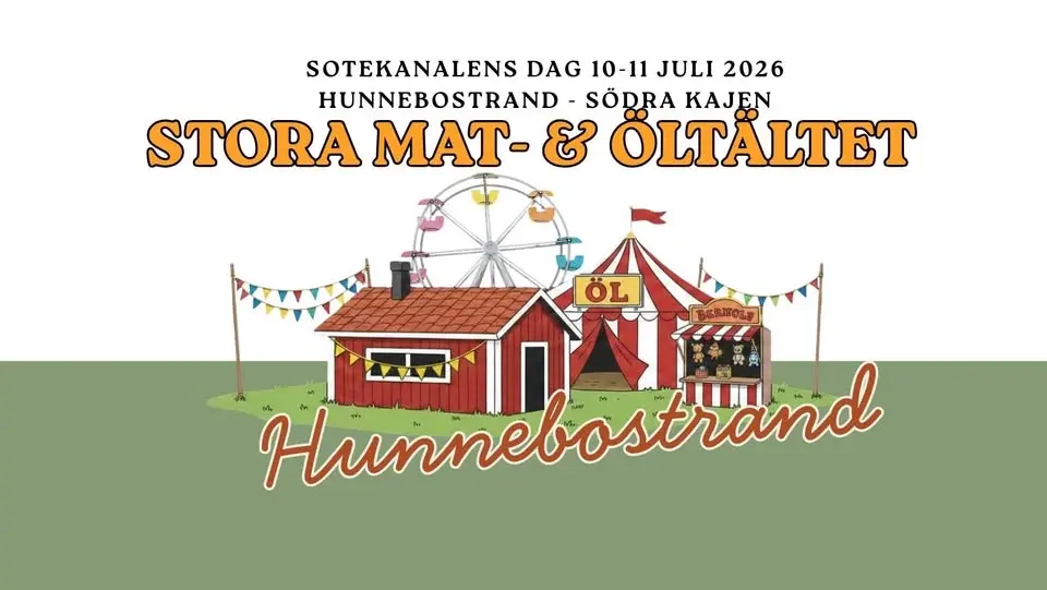 Stora öltältet på Sotekanalens dag 2026, 10-11 juli