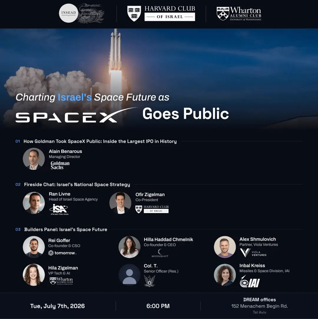 Charting Israel's Space Future as SpaceX Goes Public