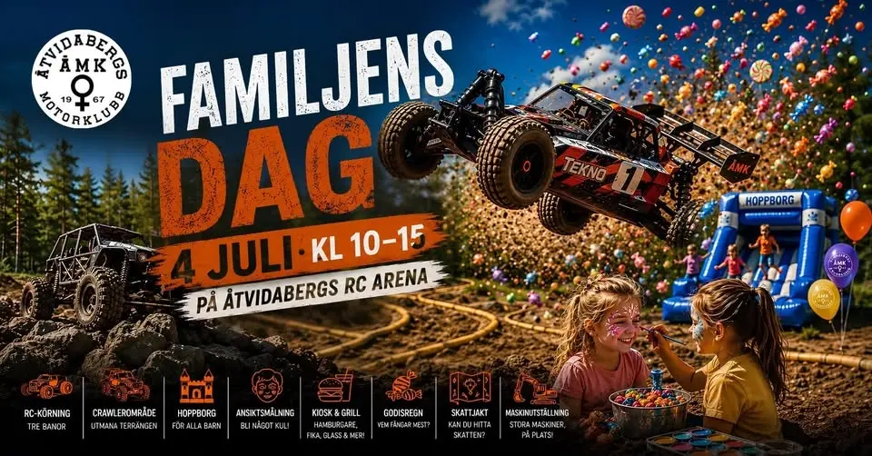 🎉 FAMILJENS DAG ÅTVIDABERG 2026 🎉