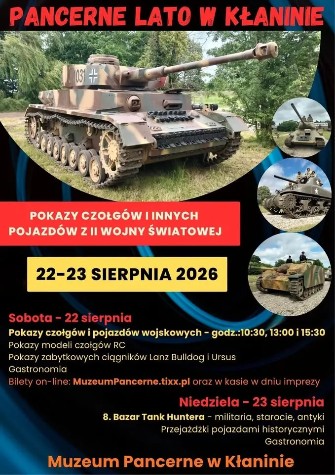 Pancerne Lato w Kłaninie 2.0 oraz 8. Bazar Tank Huntera
