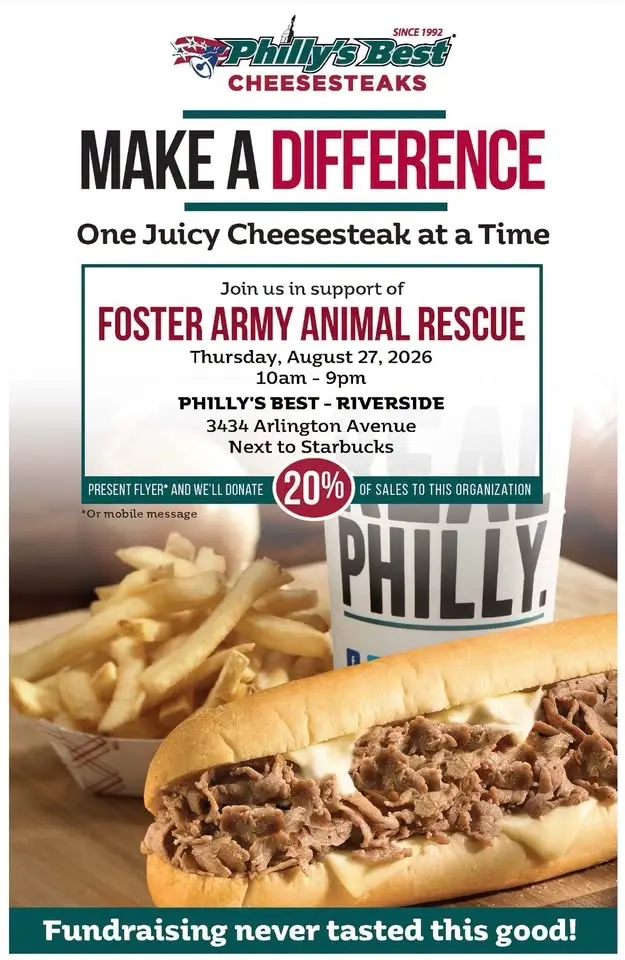 Fundraiser at Philly's Best