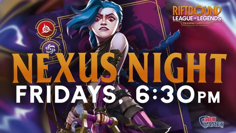 Riftbound Nexus Nights! | ABU Games