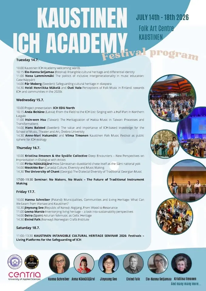 Kaustinen ICH Academy 2026