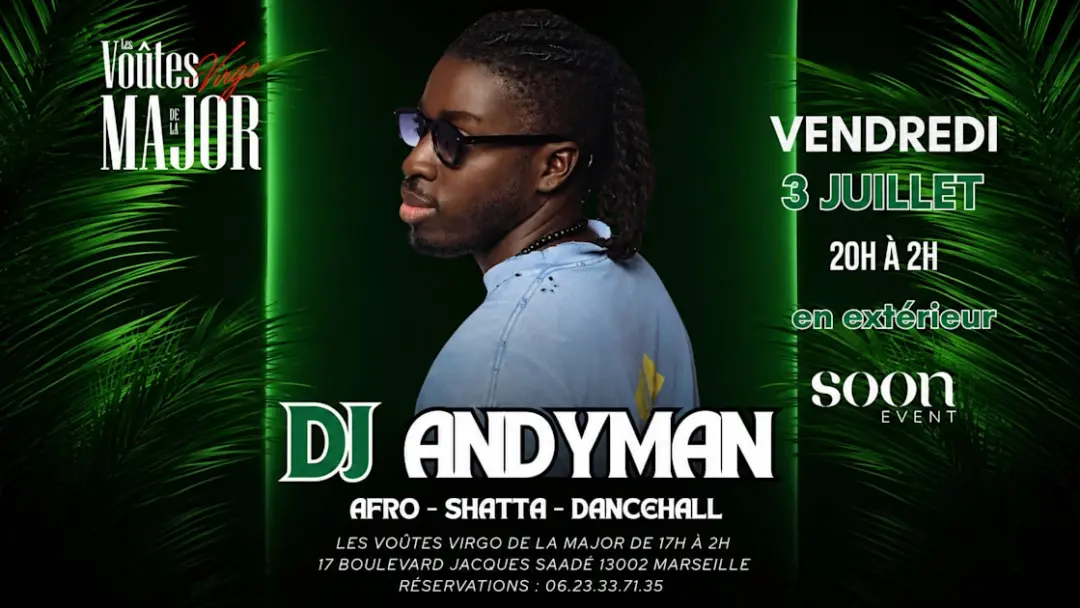 Dj Andyman - Afro Night - Soirée En Extérieur
