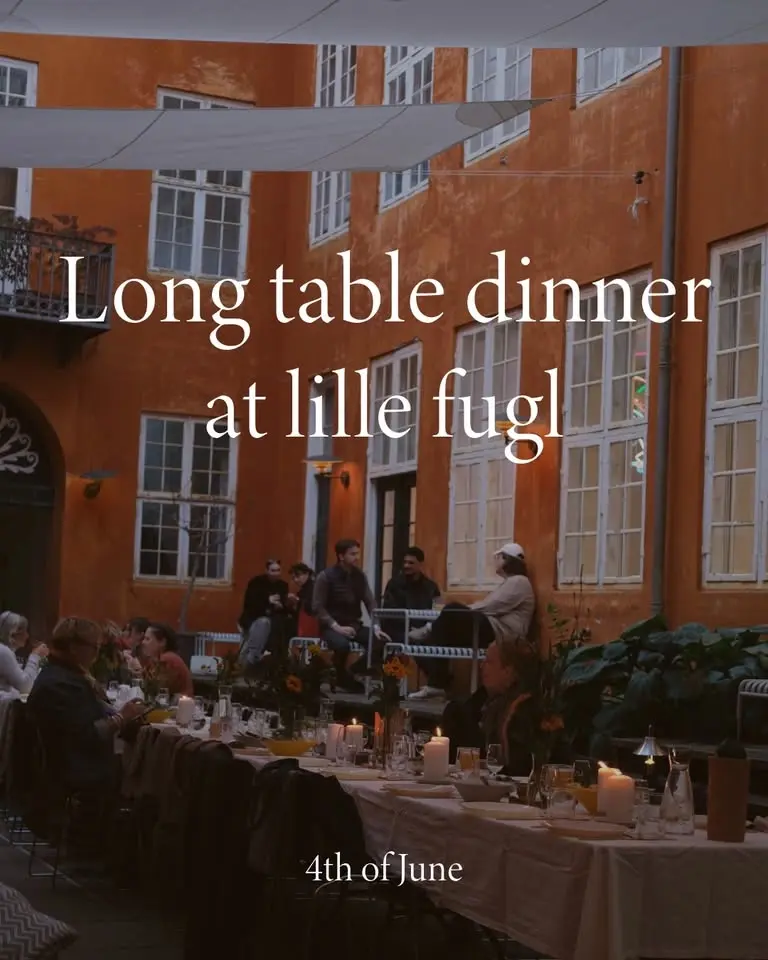 Long Table Dinner at Lille Fugl: Hello Summer