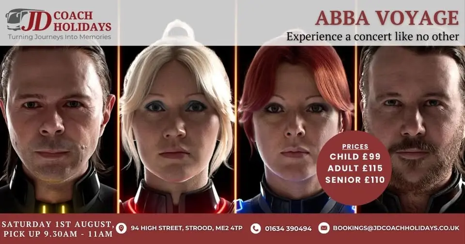 ABBA Voyage, inc Coach Travel