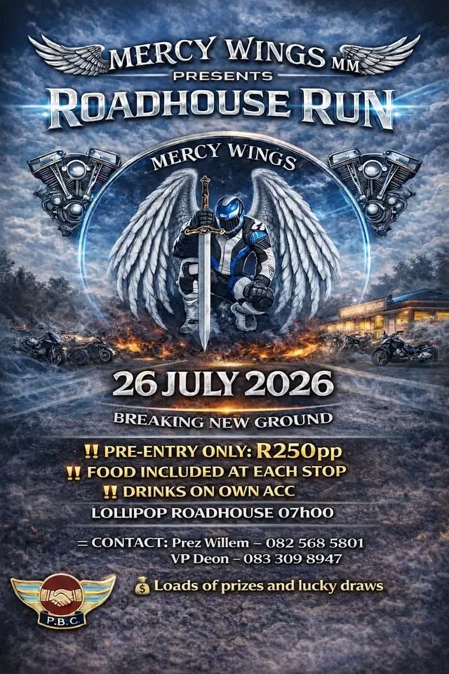 MERCY WINGS ROADHOUSE RUN