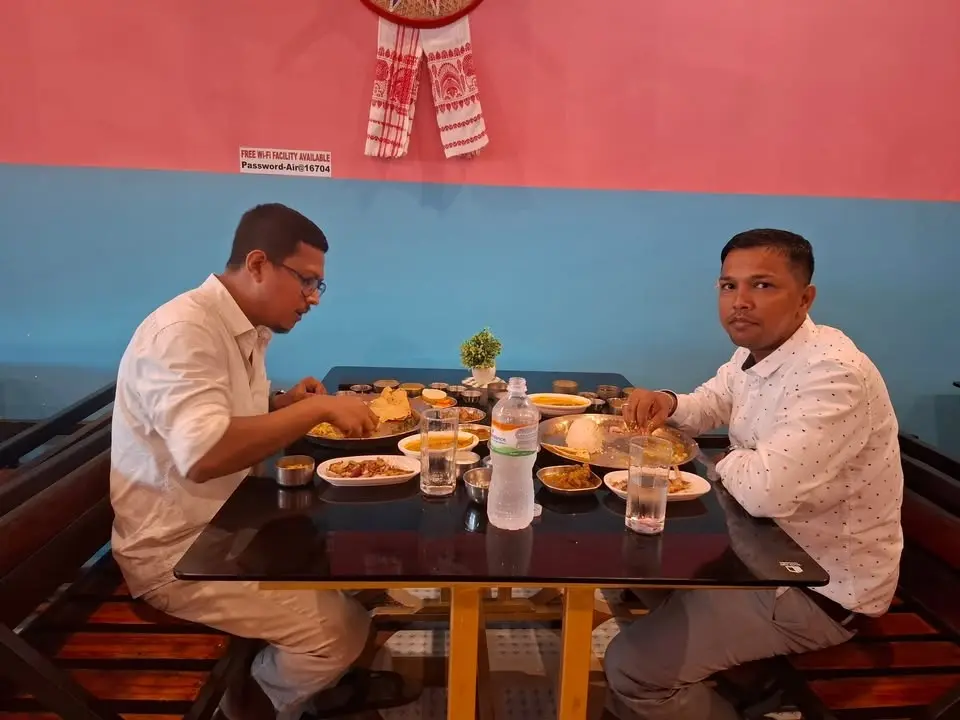 majuli akhaj special thali