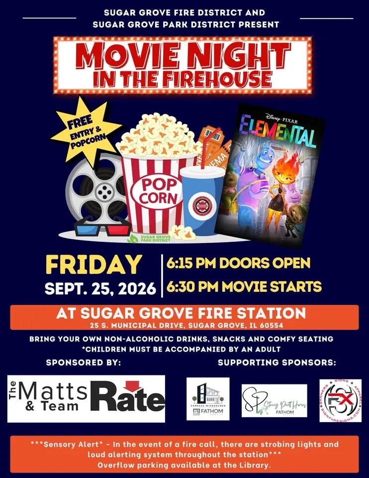 Movie in the Firehouse