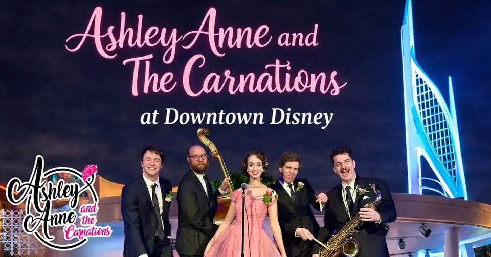 Ashley Anne & The Carnations at Downtown Disney!