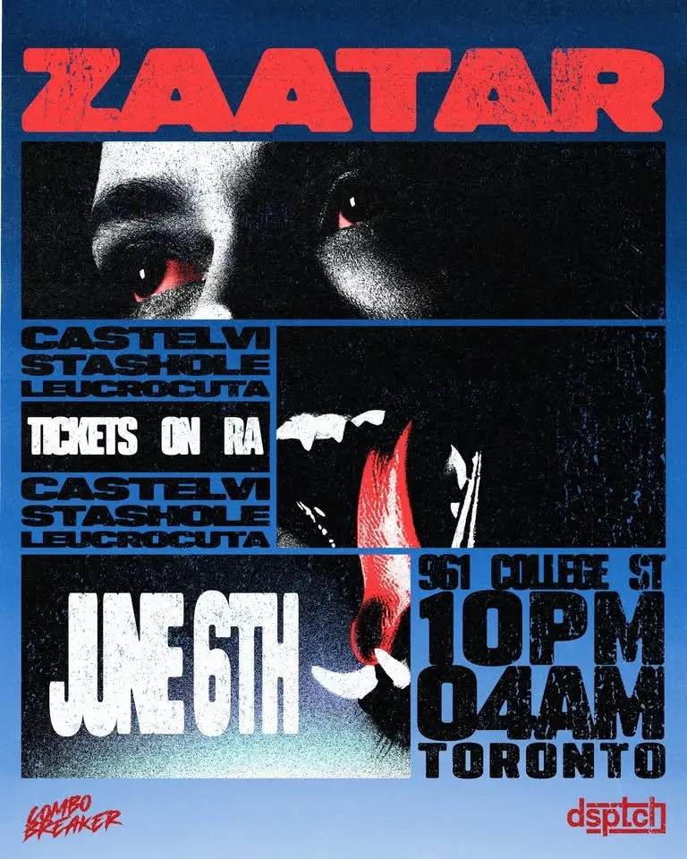 Combo Breaker & Dsptch presents: Zaatar