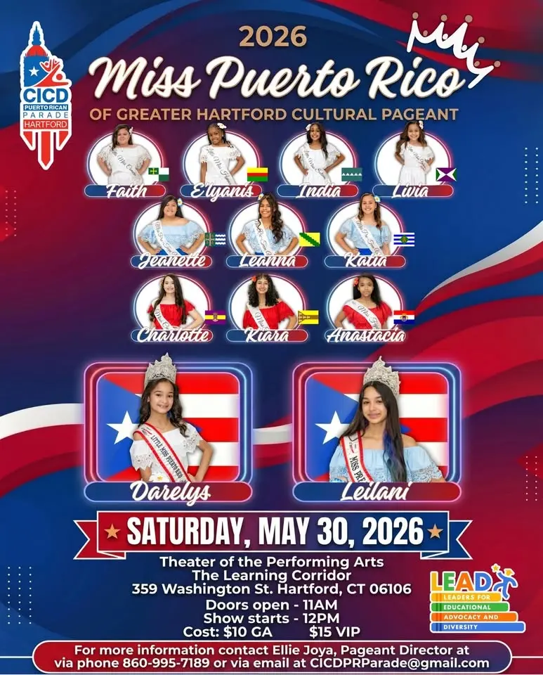 2026 Miss Puerto Rico of Greater Hartford Cultural Pageant