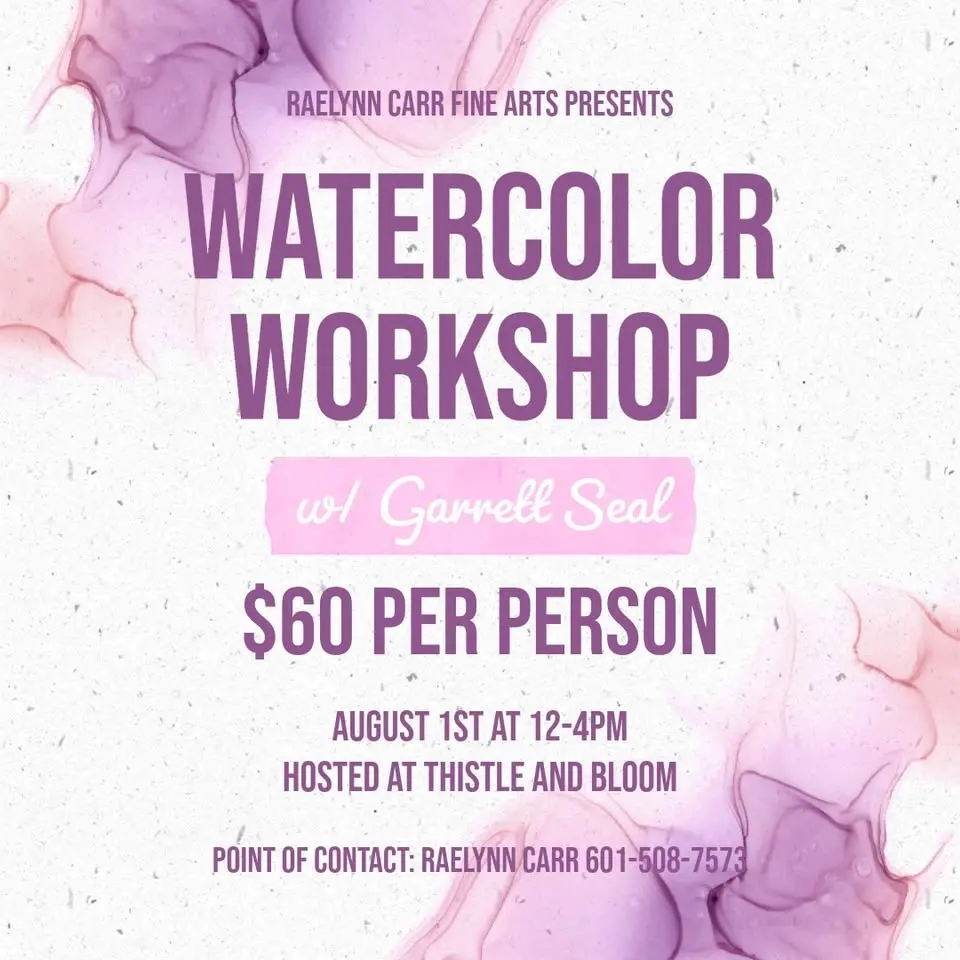 Watercolor Workshop | Lucedale, MS
