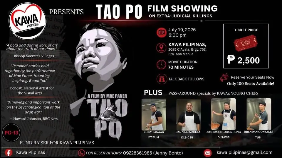 TAO PO FILM SCREENING
