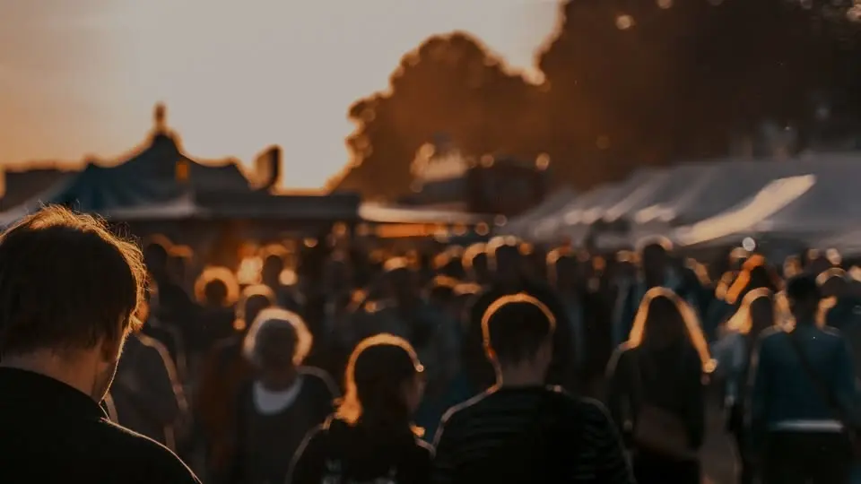 Östersjöfestivalen - öltält på torget