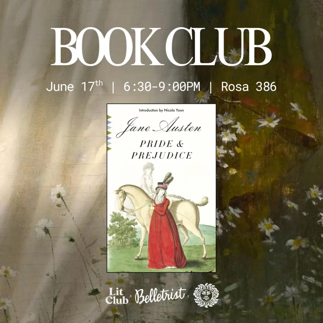 Book Club: Pride & Prejudice by Jane Austen