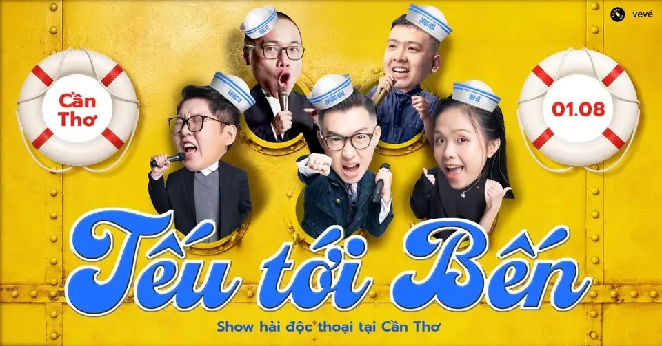 Tếu Tới Bến - Show Hài Độc Thoại tại Cần Thơ