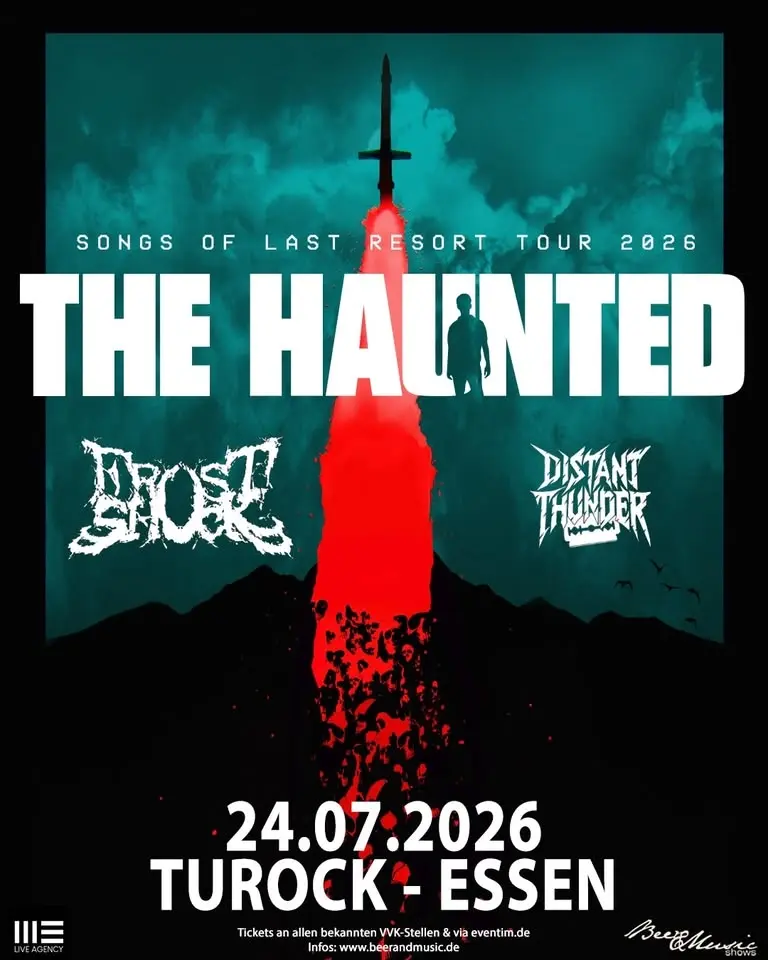 THE HAUNTED & Gäste: Frostshock & Distant Thunder - Essen