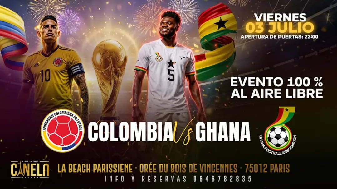 Colombia Vs Ghana