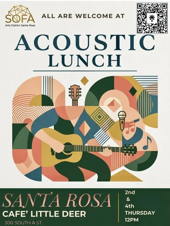 CAFE' LITTLE DEER - Acoustic Lunch- Santa Rosa, CA