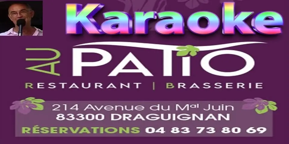 Karaoké au Patio
